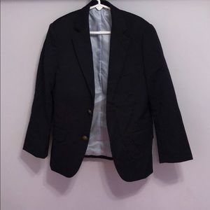 Navy blue sports jacket